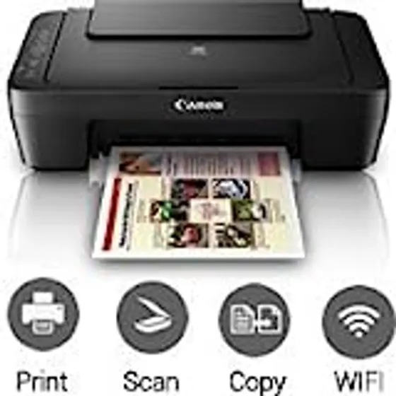 Canon Pixma MG3070S Inkjet Multi Function Color Printer